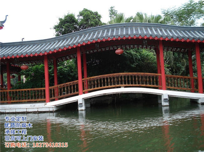 木質(zhì)長(zhǎng)廊/古建筑長(zhǎng)廊