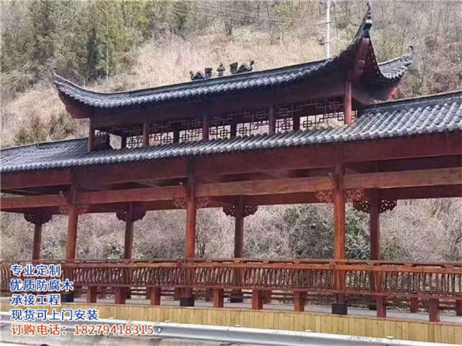 木質(zhì)長(zhǎng)廊/古建筑長(zhǎng)廊